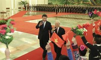 អគ្គលេខាបក្ស លោក Nguyen Phu Trong ផ្ញើរសារទូរលេខអំណរគុណចំពោះអគ្គលេខាបក្ស ប្រធានរដ្ឋចិនលោក Xi Jinping