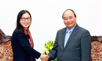 នាយករដ្ឋមន្ត្រី លោក Nguyen Xuan Phuc ទទួលជួបជាមួយធនាគារ BTMU ជប៉ុននិងសម្ព័ន្ធក្រុមហ៊ុន Huawei ចិន