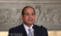 Presiden Mesir Tiba di Prancis untuk Menghadiri Konferensi-Konferensi Regional yang Penting