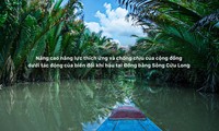 Menyerap Kaum Muda ke Proyek Perubahan Iklim di Daerah Dataran Rendah Sungai  Mekong  ​