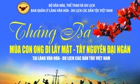 越南民族旅游文化村举行“三月蜜蜂采蜜季—西原大森林”活动