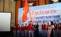 越南体育代表团正式出征2016年里约奥运会