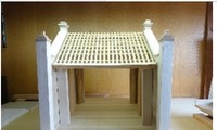 河内博物馆接受日本教授捐赠的蒙阜村口牌楼模型