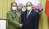 越南和老挝加强安全合作