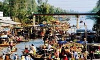 The exhibition to mark 10 years of development in the Mekong Delta region