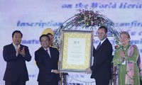 Ho Dynasty Citadel receives world cultural heritage certificate    