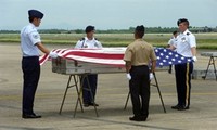 American remains handed over to US military