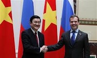 President Truong Tan Sang continues official visit to Russia 