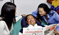 Venezuela releases first photos of Hugo Chavez after surgery