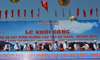 Deputy PM Nguyen Xuan Phuc launches the construction of Da nang – Quang Ngai expressway 