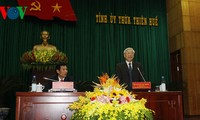 Party leader Nguyen Phu Trong visits Thua Thien Hue province