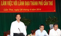 Prime Minister Nguyen Tan Dung visits Can Tho