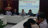 The Vietnam Lawyers' Association opposes China’s installation of oil rig in Vietnam’s waters