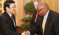 President Truong Tan Sang receives US ExxonMobil representatives