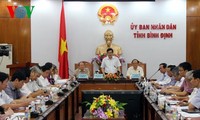 Minister Cao Duc Phat inspects support for fishermen in Binh Dinh province