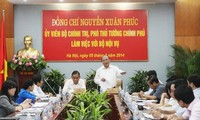 Deputy PM Nguyen Xuan Phuc urges the Ministry of Home Affairs to promote state sector inspection