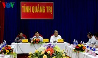 President Truong Tan Sang visits Quang Tri province