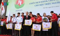 Campaign on free medical treatment for 1 million poor people launched 