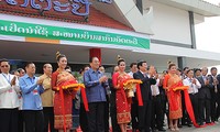 President Truong Tan Sang attends inauguration of Attapeu airport