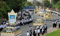 Cambodia holds state funeral for late Senate President Chea Sim
