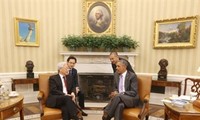 Party leader holds talks with US President 