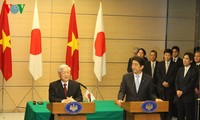 Party chief holds talks with Japanese Prime Minister