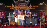 Ha Nam: Tran Thuong Temple named special national relic site