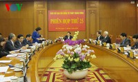 The President chairs the 25th session of the Central Steering Committee on Judicial Reform
