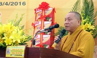 VBS held a requiem for martyrs at the Phat Tich Truc Lam Ban Gioc Pagoda