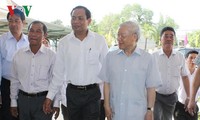 Party leader Nguyen Phu Trong visits Khanh Hoa province