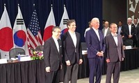 South Korea, US and Japan agree to enhance cooperation for North Korea’s denuclearization