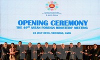 AMM 49 releases a joint communiqué showing concern about the East Sea issue