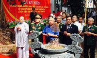 Inauguration of a monument to Vietnamese volunteer soldiers who died in Cambodia