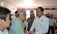 President Tran Dai Quang meets voters from Ho Chi Minh city