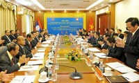 Vietnam, Laos strengthen front cooperation 