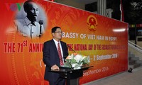 Vietnamese embassies abroad hold celebrations of the 71st anniversary of Vietnam’s National Day