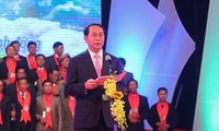 President Tran Dai Quang attends ceremony honoring Vietnamese farmers
