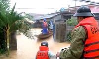 Human kindness in coping with flooding in Quang Binh