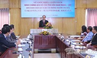 VFF President Nguyen Thien Nhan attends the debut of book on Vietnam-China friendship