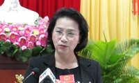 NA Chairwoman meets voters in Ninh Kieu, Can Tho