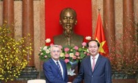 President Tran Dai Quang receives Azerbaijan Energy Minister