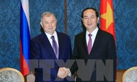President Tran Dai Quang leaves Moscow for Saint Petersburg