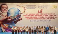 Vietnam celebrates 30 years participating in UPU contest 