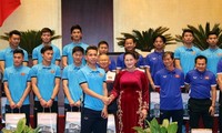 NA Chairwoman praises U23 Vietnam