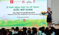Denmark’s painting competition for Vietnamese children kicks off