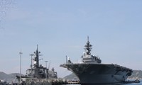 Japan Maritime Self-Defense Force carrier visits Vietnam