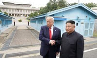 Trump meets North Korea's Kim in DMZ