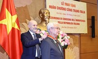 Vietnamese official honoured with Italy’s Order of Merit