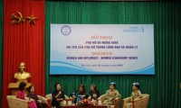 Women’s roles in diplomacy promoted
