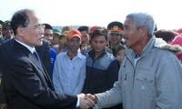 Le président de l'AN Nguyên Sinh Hùng en visite à Hai Phong